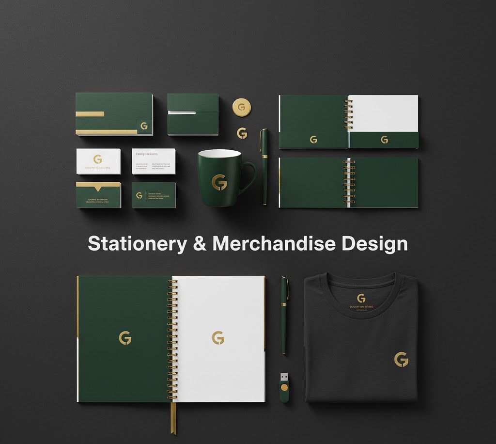 Stationery & Merchandise Design Stationery & Merchandise Design