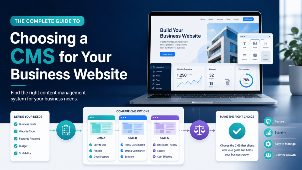 The Complete Guide to Choosing a CMS for Your Business Website