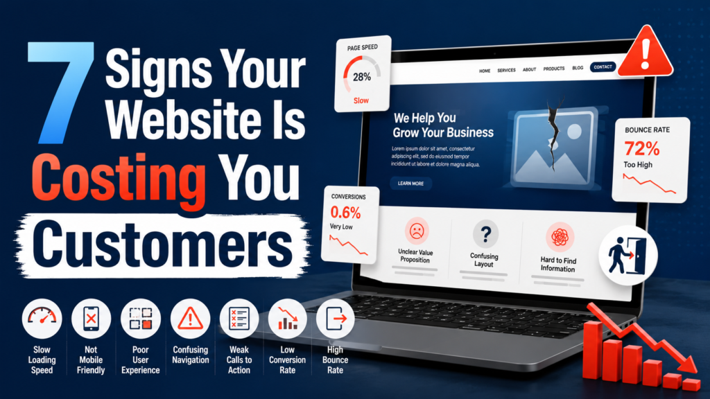 Website Costing You Customers