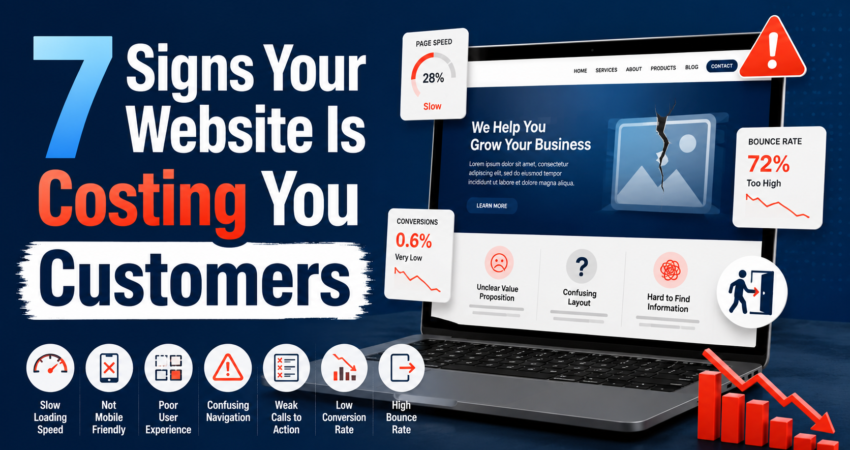 Website Costing You Customers