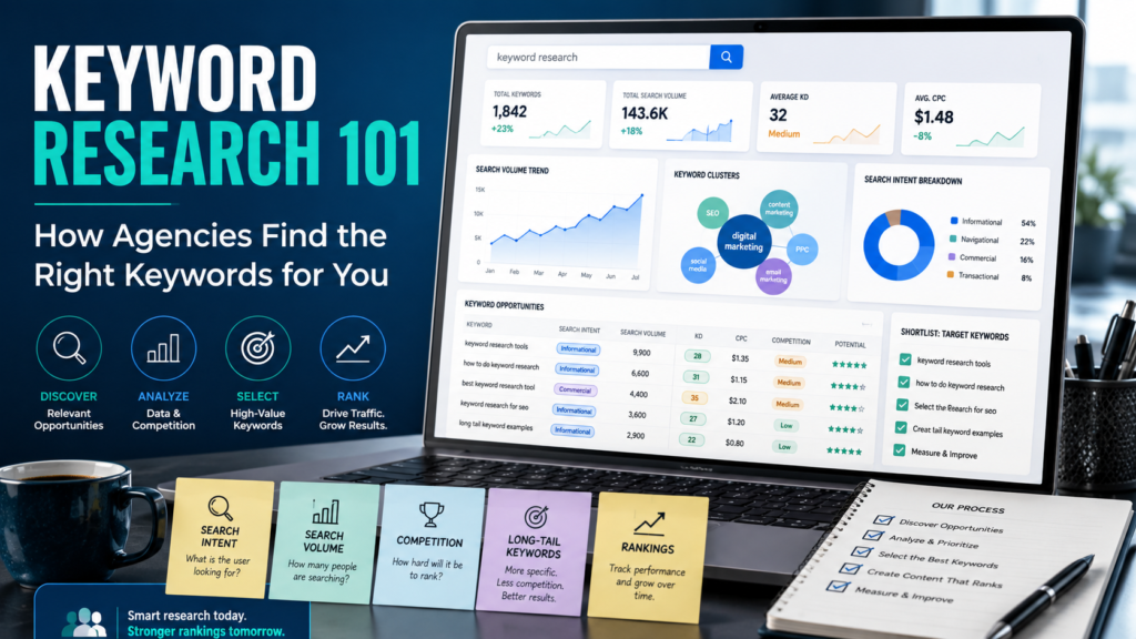 Keyword Research 101: How Agencies Find the Right Keywords for You