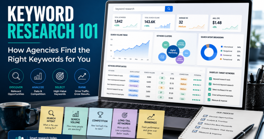Keyword Research 101: How Agencies Find the Right Keywords for You